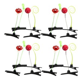 ABOOFAN 16 pcs Toy Hairpin Hair Ornaments Plant Hair Moe Sprouts Moe Grass Hairpin Stylish Simulation Plant Hairpin Small Hairpin Cute Hair Accessory