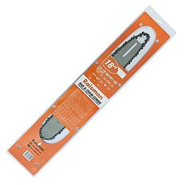 18-Inch Bar & Chain (.050" Gauge, 3/8" Pitch, 62 DL) Compatible with Husqvarna 23 36 41 136 137 141 142 235 240 243