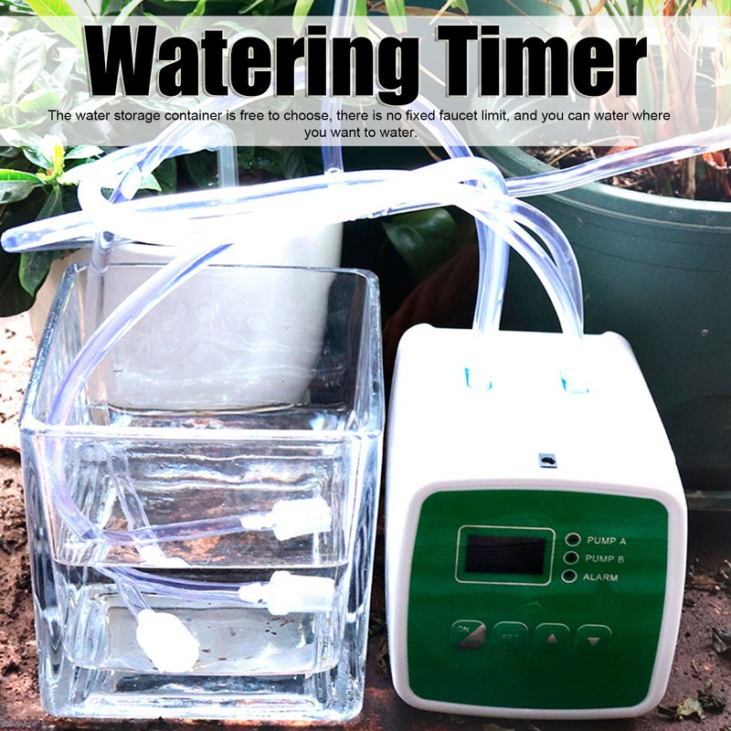 Automatic Watering System USB Intelligent Garden Irrigation Watering Timer 100‑240V