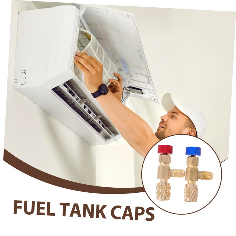 CHILDWEET Air Conditioning Safety Valve Charging Valve Tank Adapters