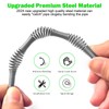 Drain Snake Auger 33 Feet, Plumbing Snake Drain Hair Clog