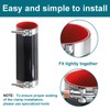 Straight ID 4” Silicone Hose Coupler 12” Length with 2PCS