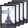 VCK 16x24 Poster Frame Set of 4 - Black, Gallery-Quality