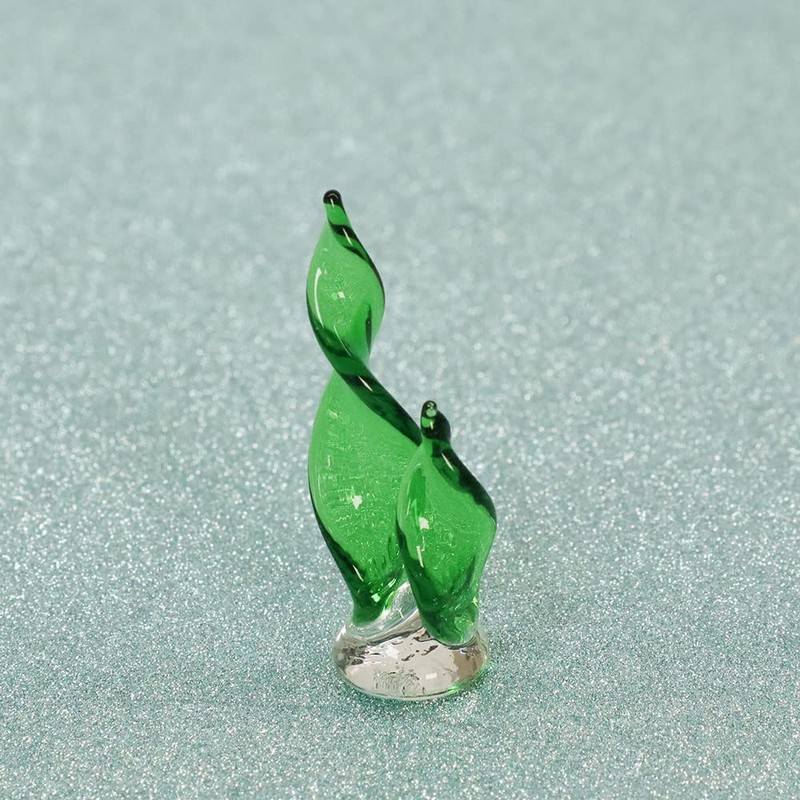 Castle Enterprise Cute Glasswork Petite Series Water Plants (2 Stands)