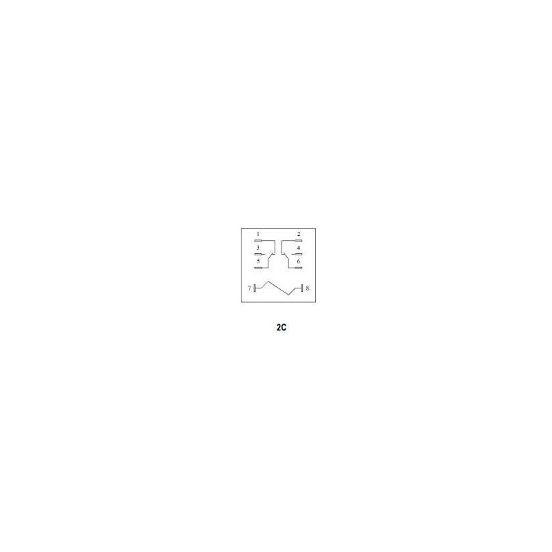 PC730-2C-C1-120A | DPDT 120 VAC Coil 30 Amp 250 VAC