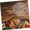 iplusmile Stainless Steel Round Grill Mesh BBQ Net for Outdoor