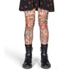 Wild Rose Ladies BLACK SALVATION Tattoo Leggings, Tan, X-Large