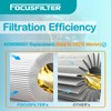 FOCUSFILTER A9360900651 OEM Grade Diesel Fuel Filter Kit, Compatible with
