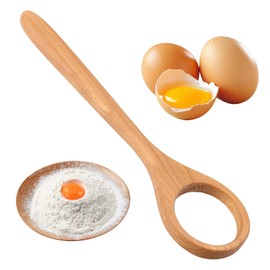 LLMSIX Danish Dough Whisk, Wooden Bread Whisking Tool for Mixing, Sourdough Whisk for Mixing Egg Pizza Bread Baking Tools and Supplies