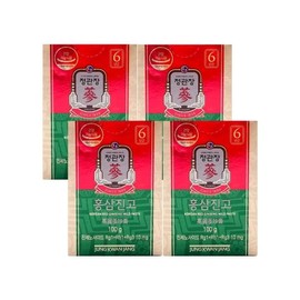Cheongkwanjang 정관장 홍삼진고 100g x 4병 /An Jeonggwanjang Red Ginseng Extract 100g x 4 bottles