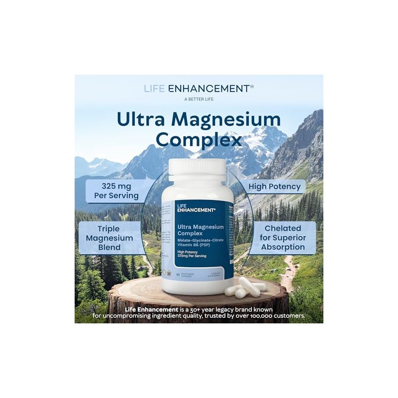 Life Enhancement Complejo de Ultra Triple Magnesio
