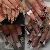Bow Nail Charms Kit, Jremg 3D Nail Charms and Gems