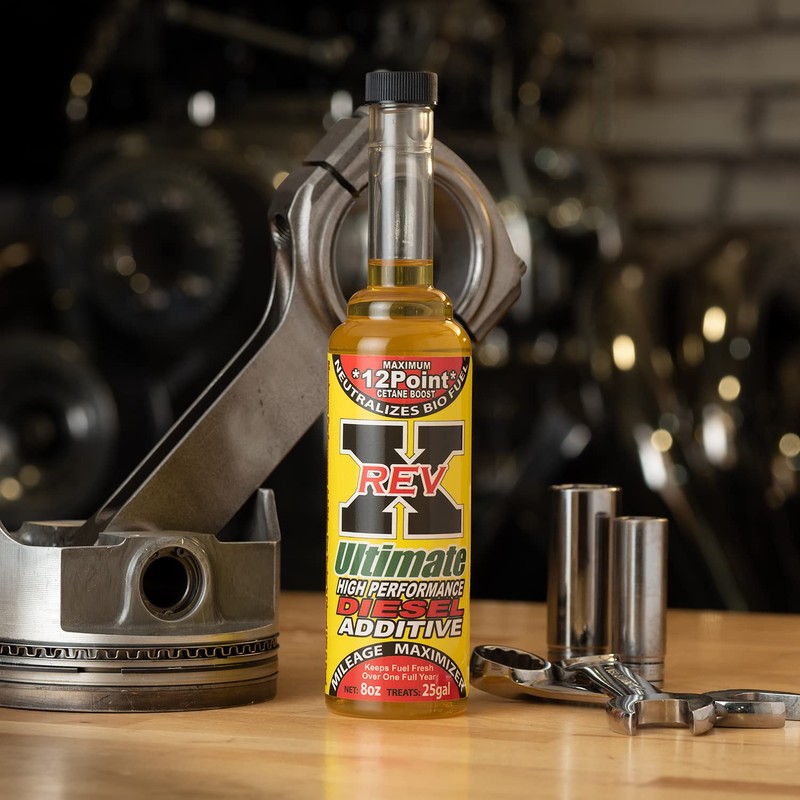 REV X Ultimate Diesel Fuel System Treatment - 8 fl.