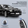 HIBEYO 3 Button Key Fob Cover Compatible with Nissan Altima