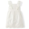 Gymboree,and Toddler Sleeveless Dresses,Simply White,7