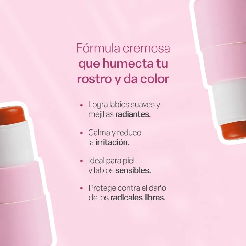 Multiusos Teia Cosméticos Naturales Tono Del Maquillaje Florecer