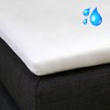 G BETTWARENSHOP Waterproof Topper Molleton Cover 180 x 200 cm