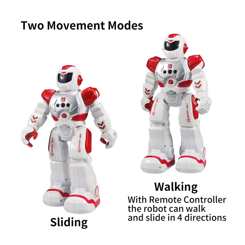 HUSAN Remote Control Robot For Kids, Intelligent Dancing Robot With