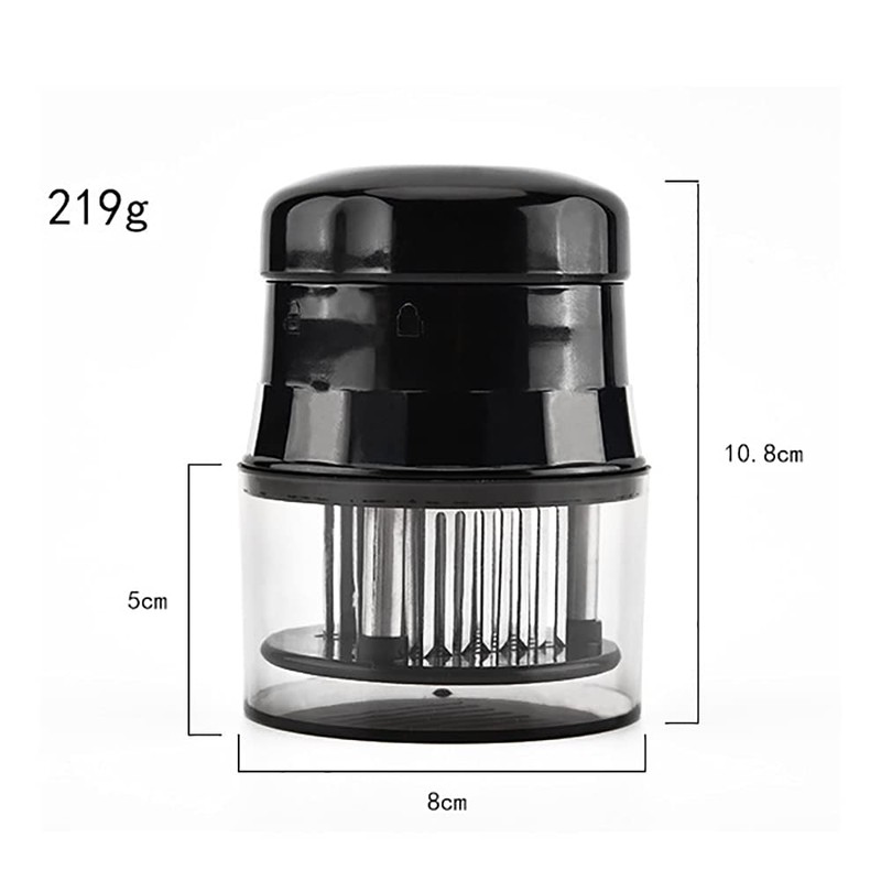 ANCLLO 56-Pin Stainless Steel Loose Meat Needle, Loose Steak Needle