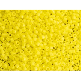 Miyuki Delica Beads, Opaque Yellow
