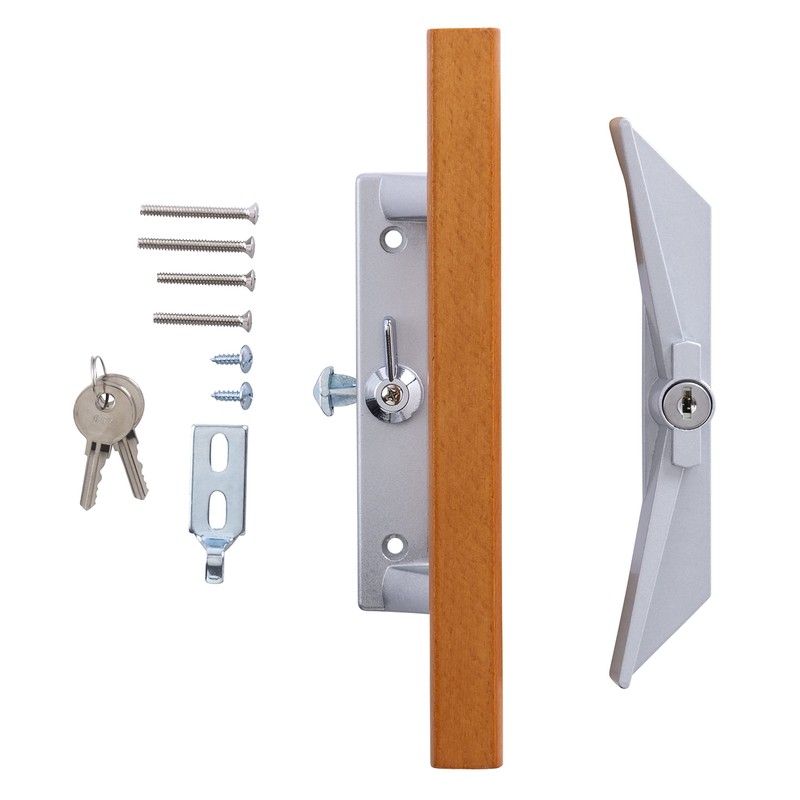 Wright Products - Surface Mounted Keyed Sliding Patio Door Latch