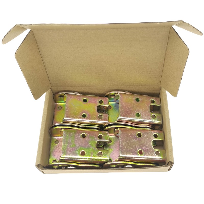 4 PCS 90 Degree Self Locking Foldable Hinges,Folding Table Legs,Support