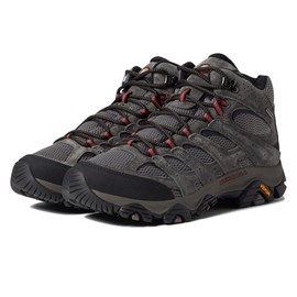 Merrell Men's Moab 3 Mid Waterproof Hiking Boot, Beluga, 10