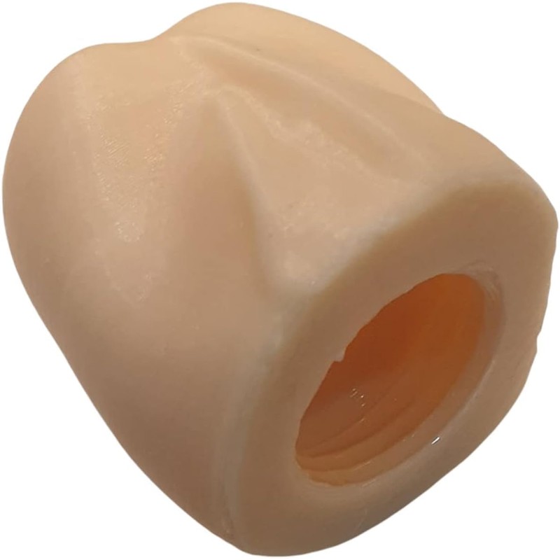 Brown Self Closing Toothpaste Caps,Toothpaste Cap Dispenser for Adults, Self