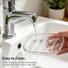 2 Pack Clear Soap Dish Holder for Bar Soap, Bathroom