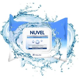 Toallitas Desmaquillantes Para Todo Tipo De Piel Nuvel 25 Pz                                                                                          