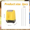 2pcs Dashed Handwriting Lines Practice Roller Stamps Self Inking Line
