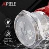 APIELE 22mm Latching Push Button Switch 12V 10A Power Symbol