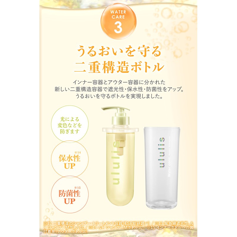 ululis Ullis [Repair of Yellow] Water Conch Repair Shampoo 11.4