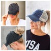 ProMindFun Womens Pony Hat High Ponytail Baseball Cap Girls Messy