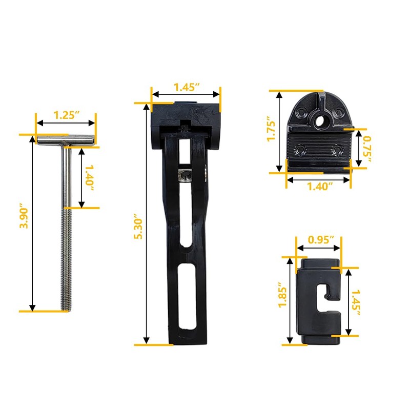 Truck Tonneau Cover Replacement Installation Accessory | Fit for Tri-fold