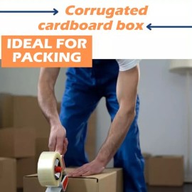 Unbranded Shipping box 12 "x 12" x 12 "corrugated boxes for packing, moving and storing - 10pcs
