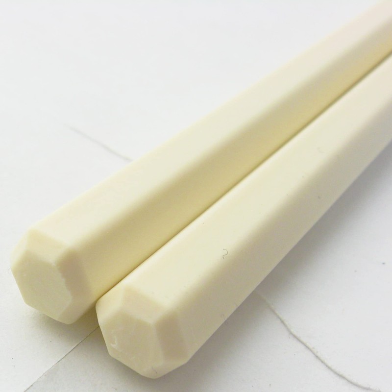 Nagao Chopsticks, 23cm, 10-Piece Set, Beige, Dishwasher Safe, SPS Resin,
