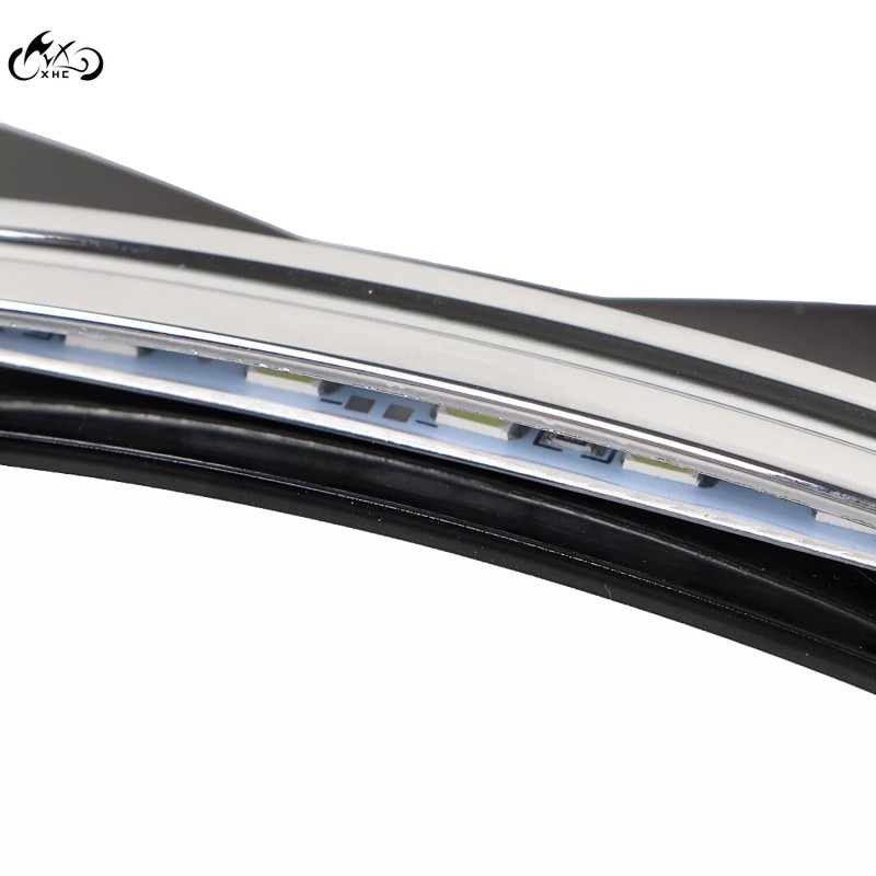 Unbranded Curved Laydown License Plate Mount Frame LED Light For