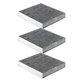 PUR Cabin Air Filter (3 Pack) Replacement For Nissan Rogue Kicks Sentra INFINITI Pathfinder QX50 Altima Versa QX60 QX55 K54-101642