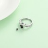 QGJNSGC Cremation Urn Ring for Ashes for Women Memorial Jewelry