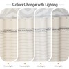 AmazerBath Boho Shower Curtain Set, Grey Shower Curtain with Tassels,