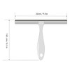 Stainless Steel Glass Cleaner Window Wiper Bathroom Glass Tile Scraper