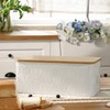 HOME PALETTE Large Bread Box for Kitchen Countertop Corner Breadbox