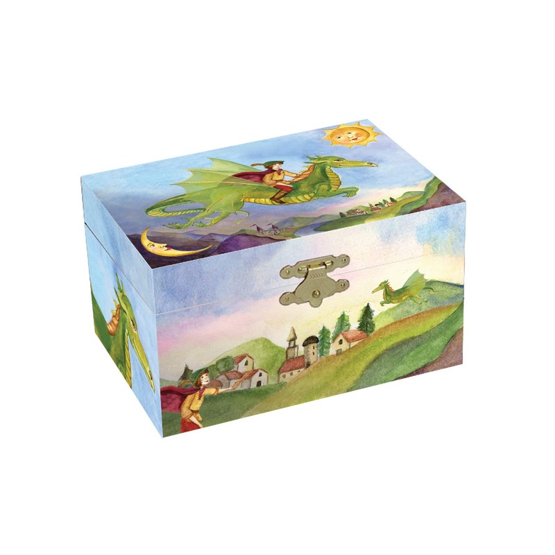 Enchantmints Playful Dragon Musical Jewelry Box for Girls & Boys