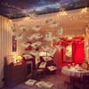 20 Pcs Magical Wizard Party Decor Hanging Newspaper Ornaments