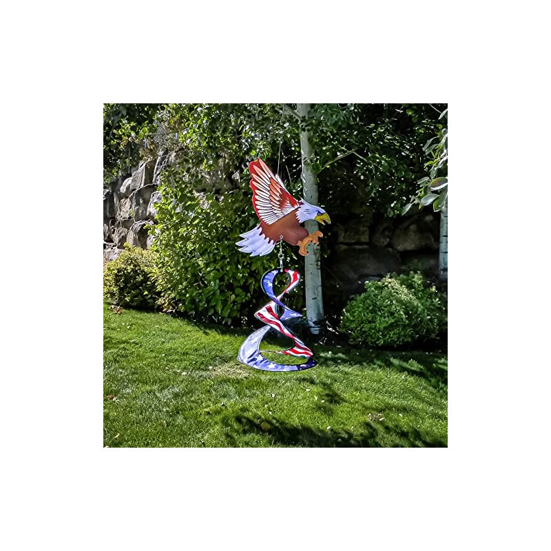 In the Breeze 4870 4870-Patriot Patriot Eagle Theme Duet,13" W