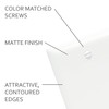 Legrand Pass & Seymour TP262W Trademaster Mid-Size Unbreakable Nylon Wall