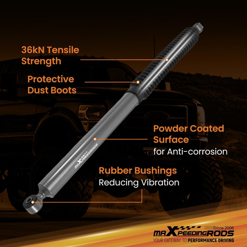5-7.5" Rear Shocks for Ford F-250 F-350 RWD 4WD 1999-2016