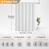 BTTN Stall Fabric Shower Curtain - 60 x 84 Inch