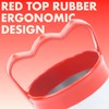 2 Pcs Fluted Round Cookie Cutter with Handle 3“ 4”,